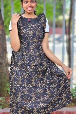 Printed Rayon Feeding Kurti